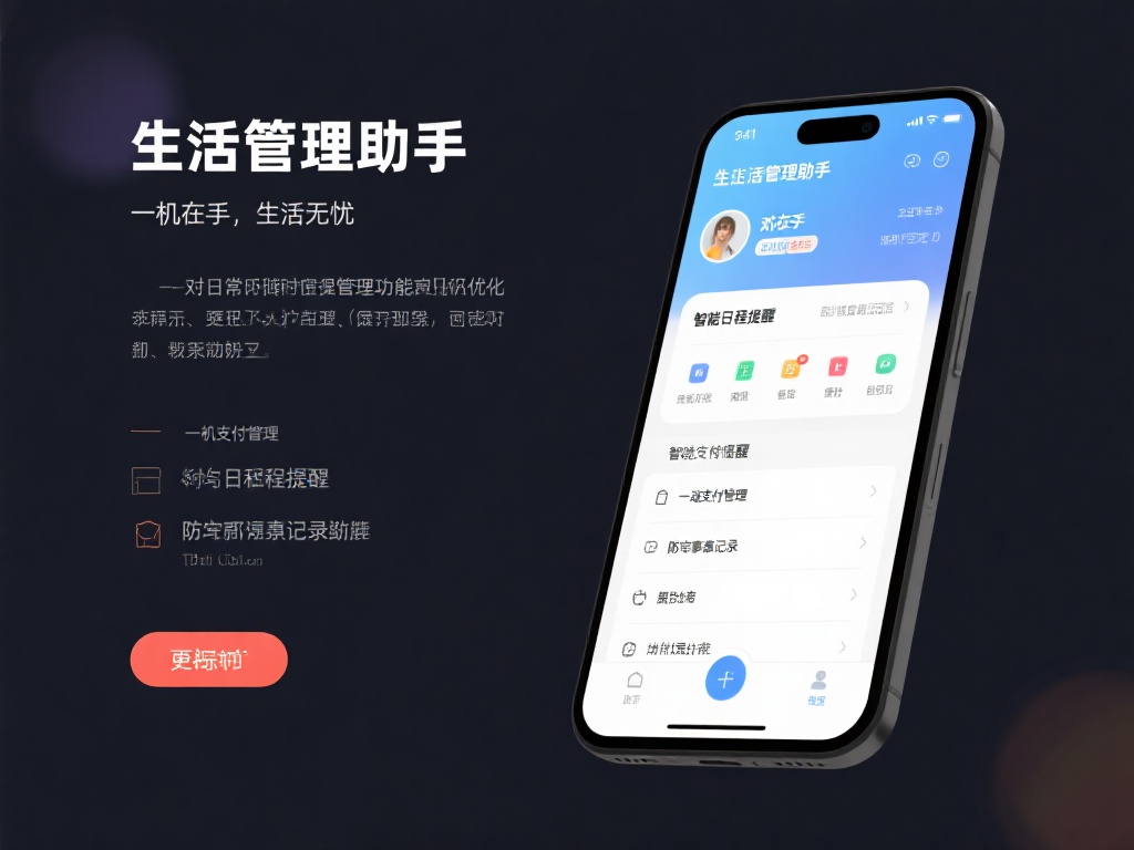 生活管理助手： 对日常生活的管理功能进行